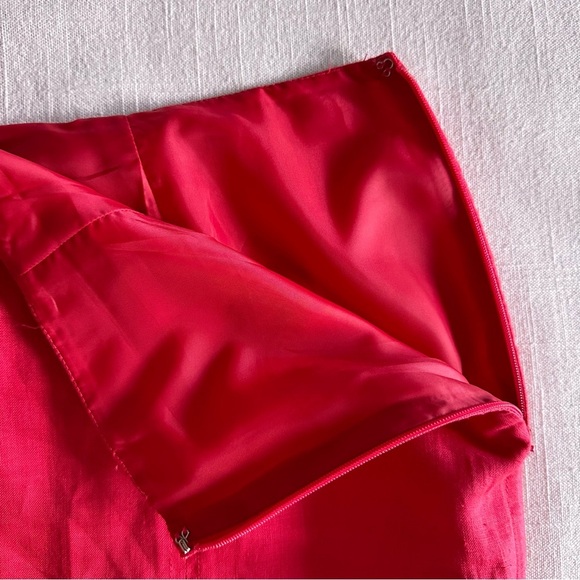 Kim Rogers Linen Womens Sz 18 Trumpet Skirt Flowy Flare Lagenlook Coastal - Picture 4 of 13